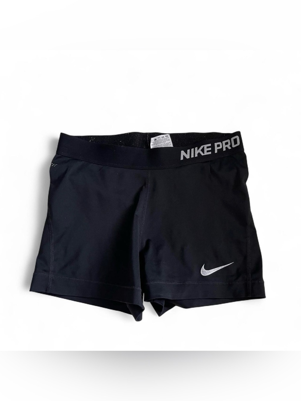 Nike Pro Shorts Trio - Black/Black, Black/Blue, Gray/Black - Size Medium - Picture 3 of 11